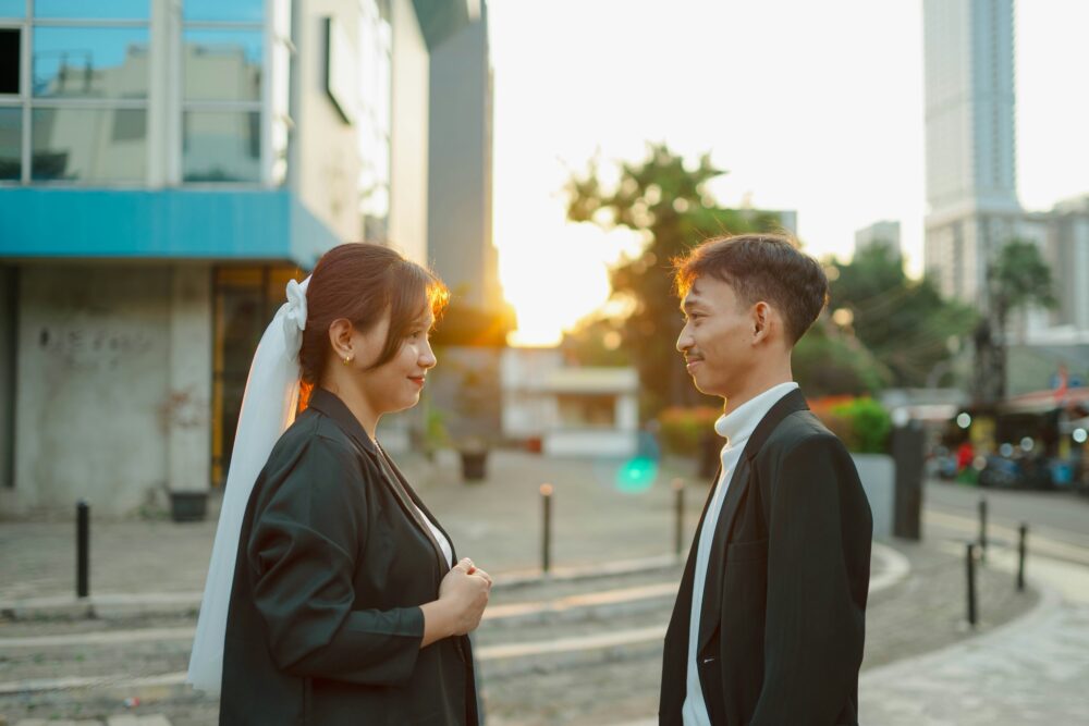 自由と信頼が共存している夫婦の様子